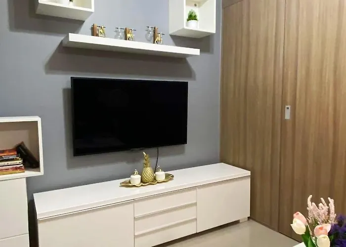Apartment Fully Equipped 1br At Shore2 Near To Moa *