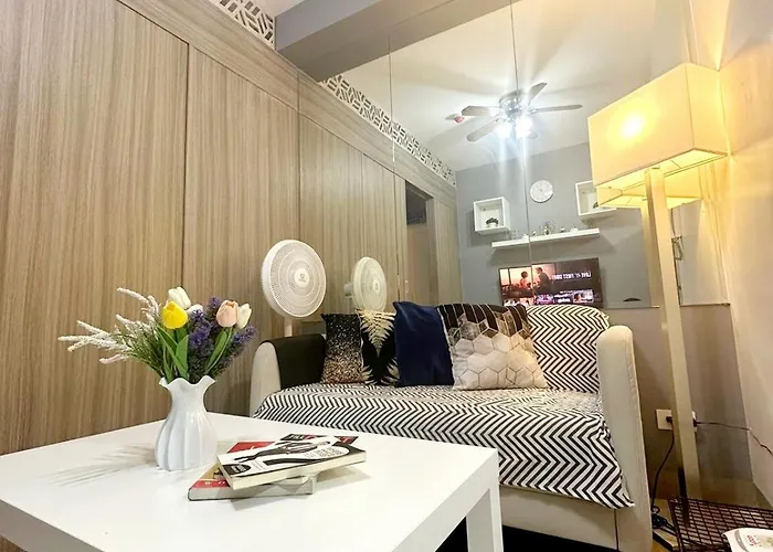 Fully Equipped 1br At Shore2 Near To Moa Apartment Manila
