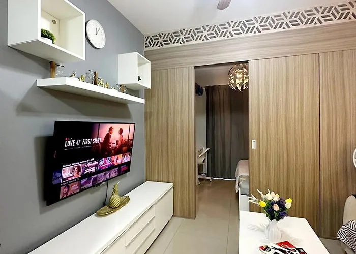 Fully Equipped 1br At Shore2 Near To Moa * Manila