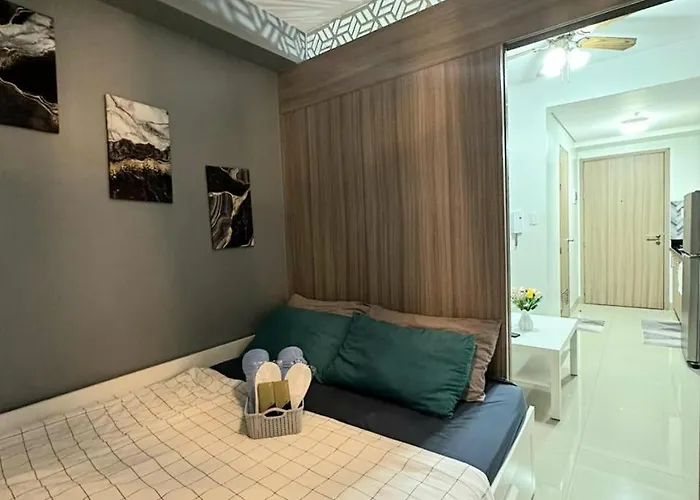 Fully Equipped 1br At Shore2 Near To Moa Manila